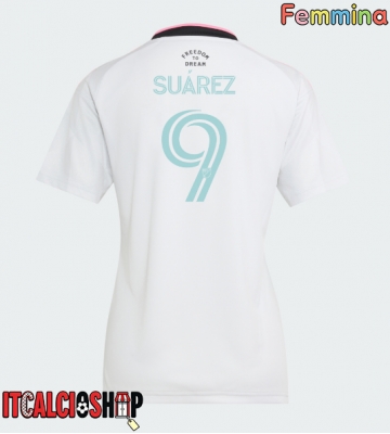 Inter Miami Luis Suarez #9 Terza Maglia Femmina 2026-27 Manica Corta